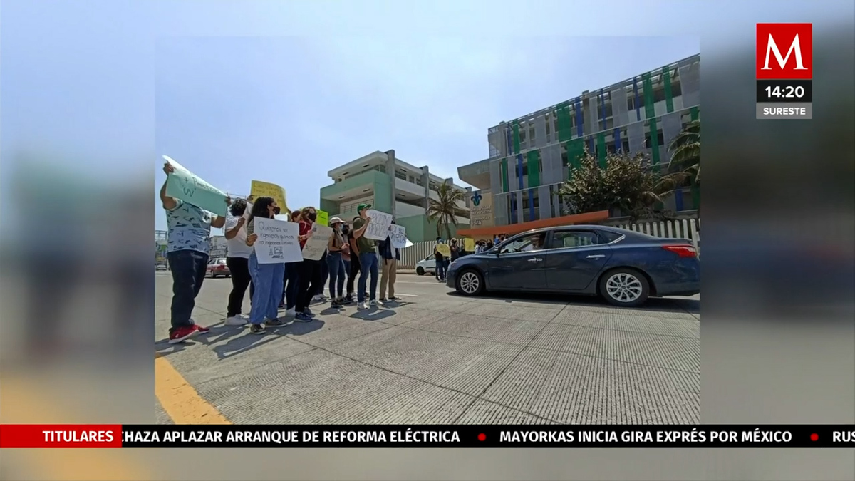 Estudiantes de Universidad Veracruzana exigen no más clases virtuales