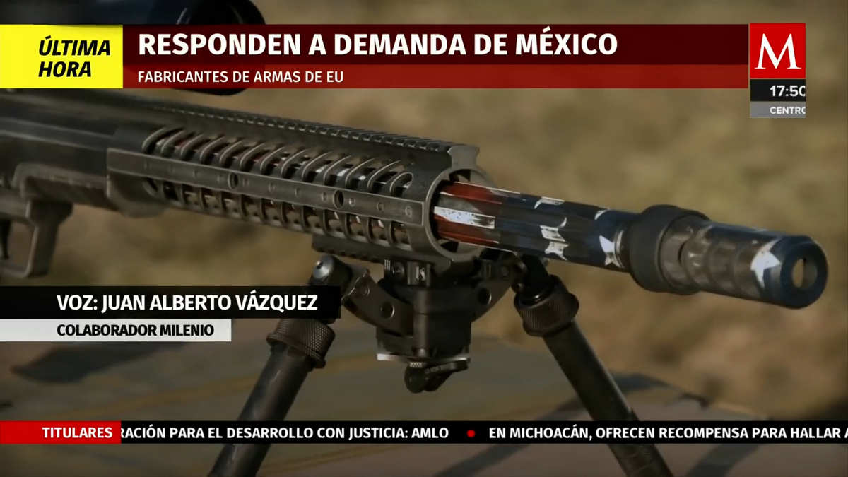 Fabricantes de armas de EU respondieron a la demanda de México