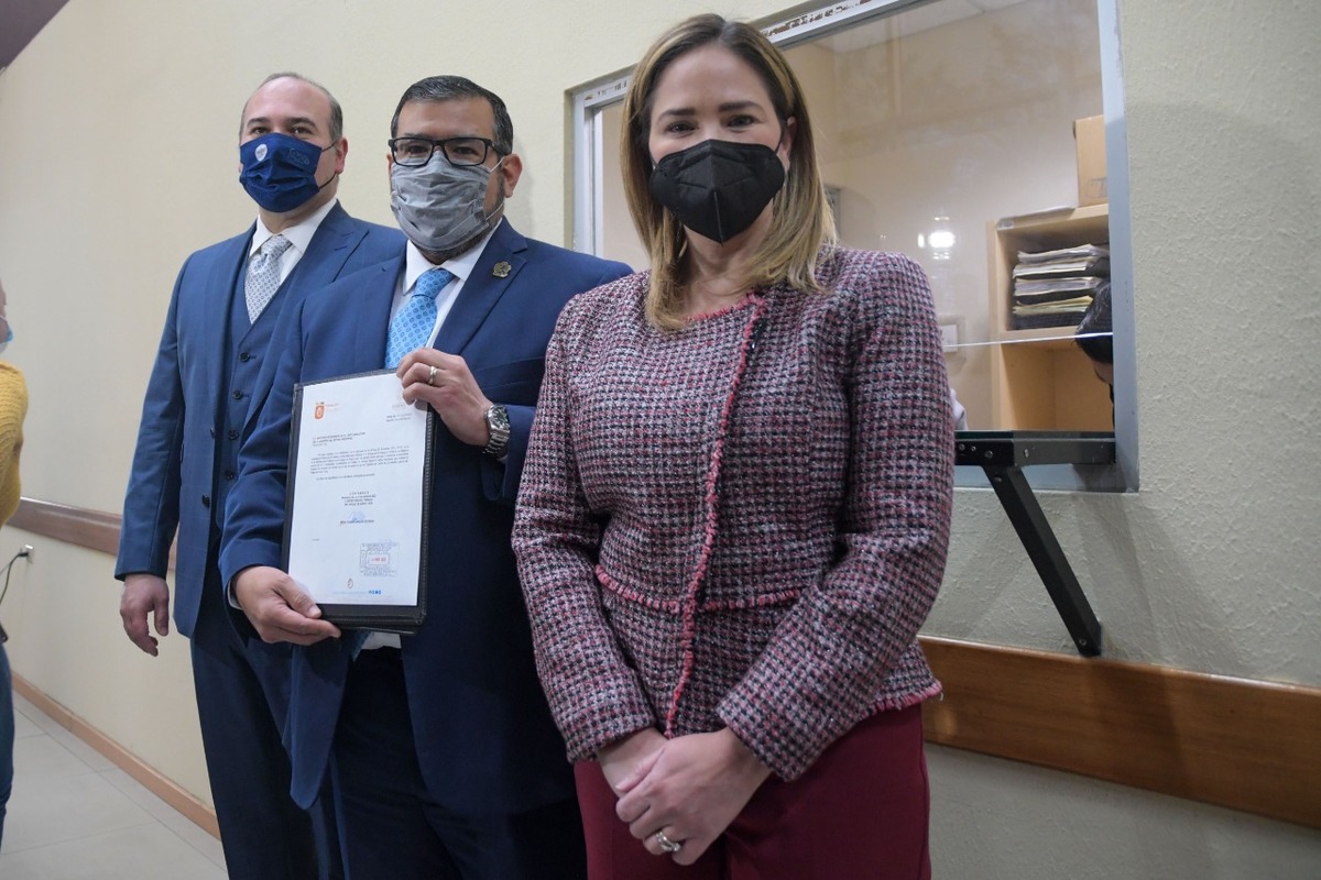 Ivonne Álvarez, dijo que en la sesión de este lunes turnarán el asunto a la Comisión de Gobernación para su estudio y dictamen. Foto: Jorge López