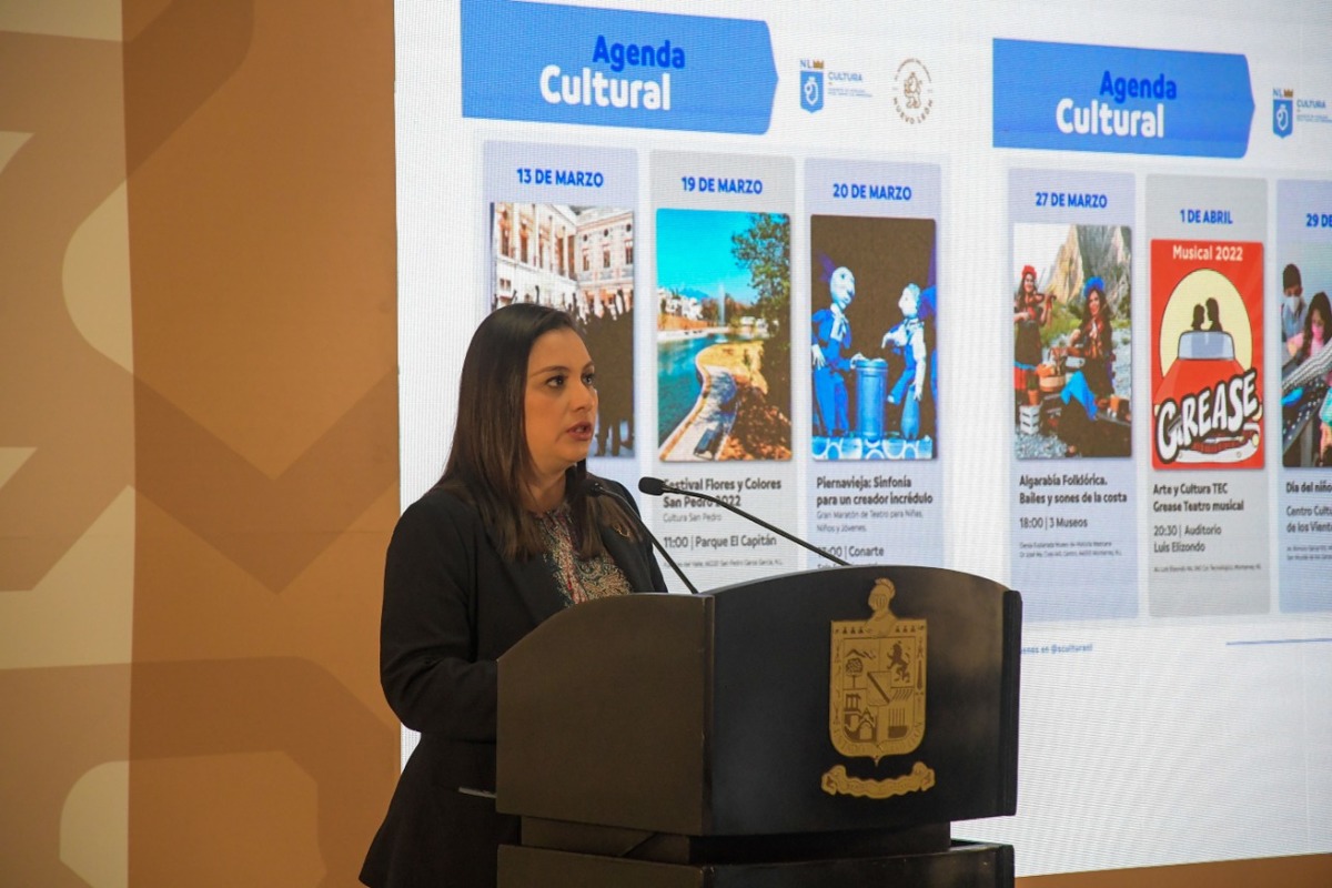 Melissa Segura, titular de este dependencia en Nuevo León, dio a conocer el programa de actividades. Foto: Jorge López