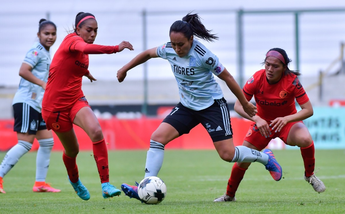 Toluca rescata agónico empate ante Tigres en la Liga MX Femenil (Imago7)