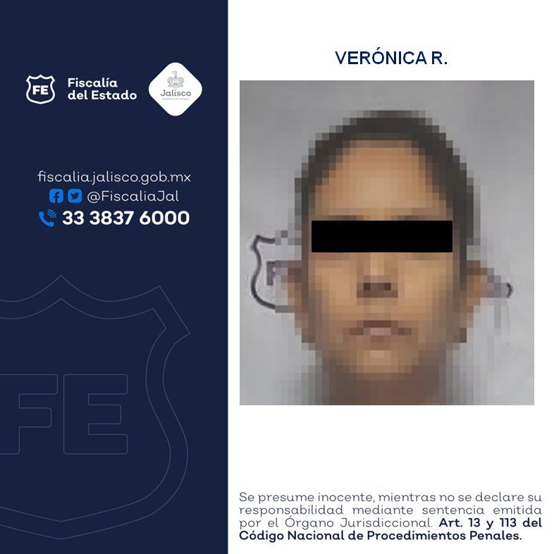 Verónica “R” ya fue vinculada a proceso. ESPECIAL
