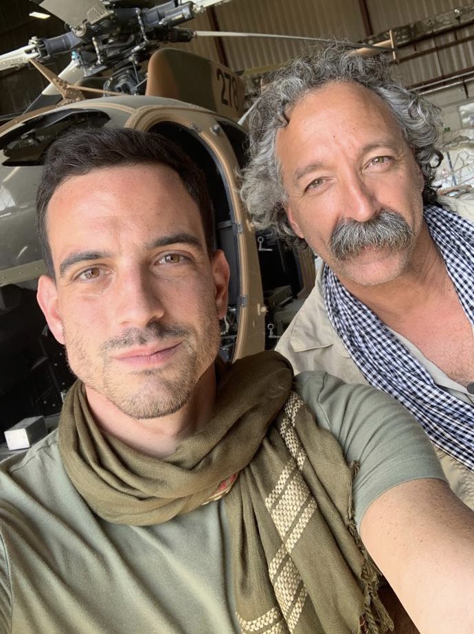 Benjamin Hall, (Izquierda) y Pierre Zakrzewski, fotográfo (Derecha) | Twitter  @TreyYingst