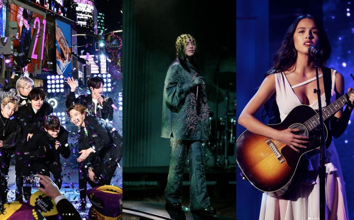 BTS, Billie Elish y Olivia Rodrigo son algunos de los artistas confirmados para presentarse en los Grammys 2022