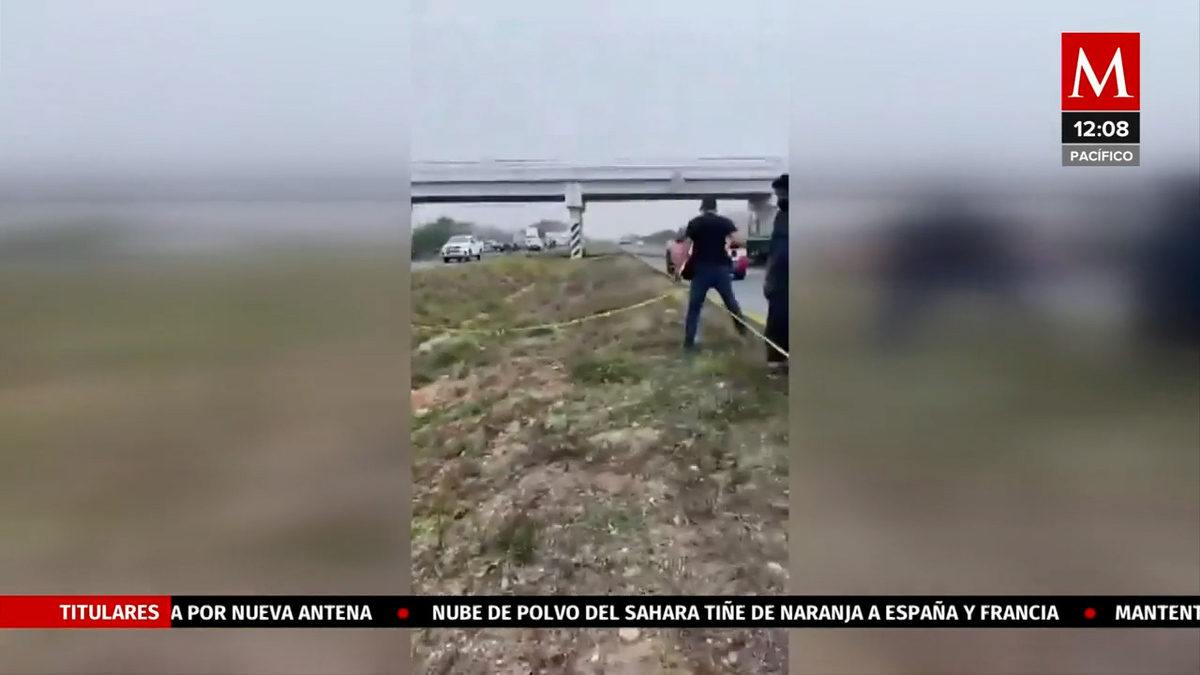 Camioneta sufre accidente al transportar migrantes, hay 3 muertos
