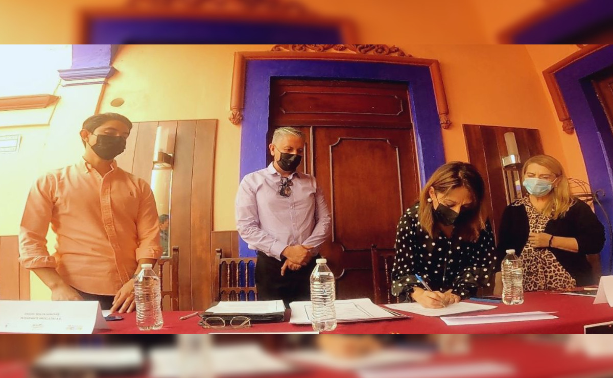El convenio se firmó hace unos momentos en las instalaciones de Pro Culta (Enrique Vázquez)