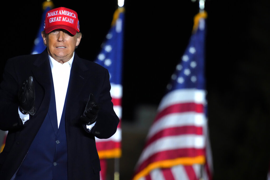 Donald Trump, ex presidente de Estados Unidos. (AP)