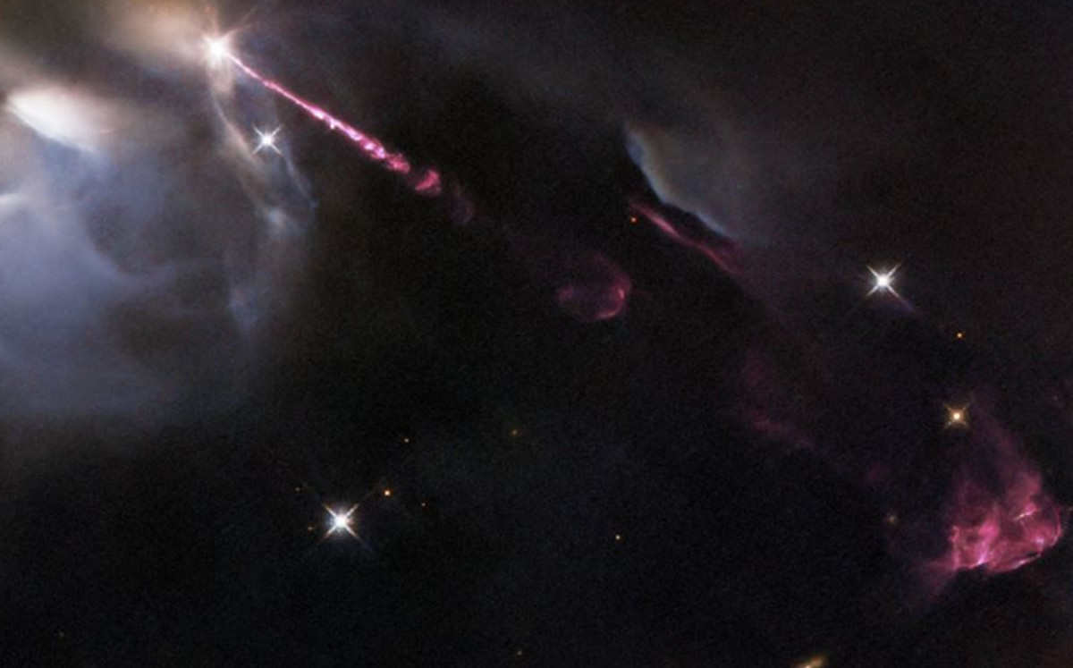Hubble capta la 'rabieta' de una estrella infantil |Especial