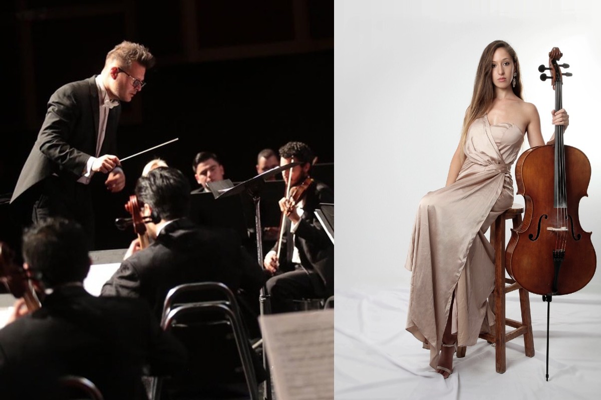 María Coll en concierto con la Orquesta Filarmónica del Desierto. | Milenio Digital