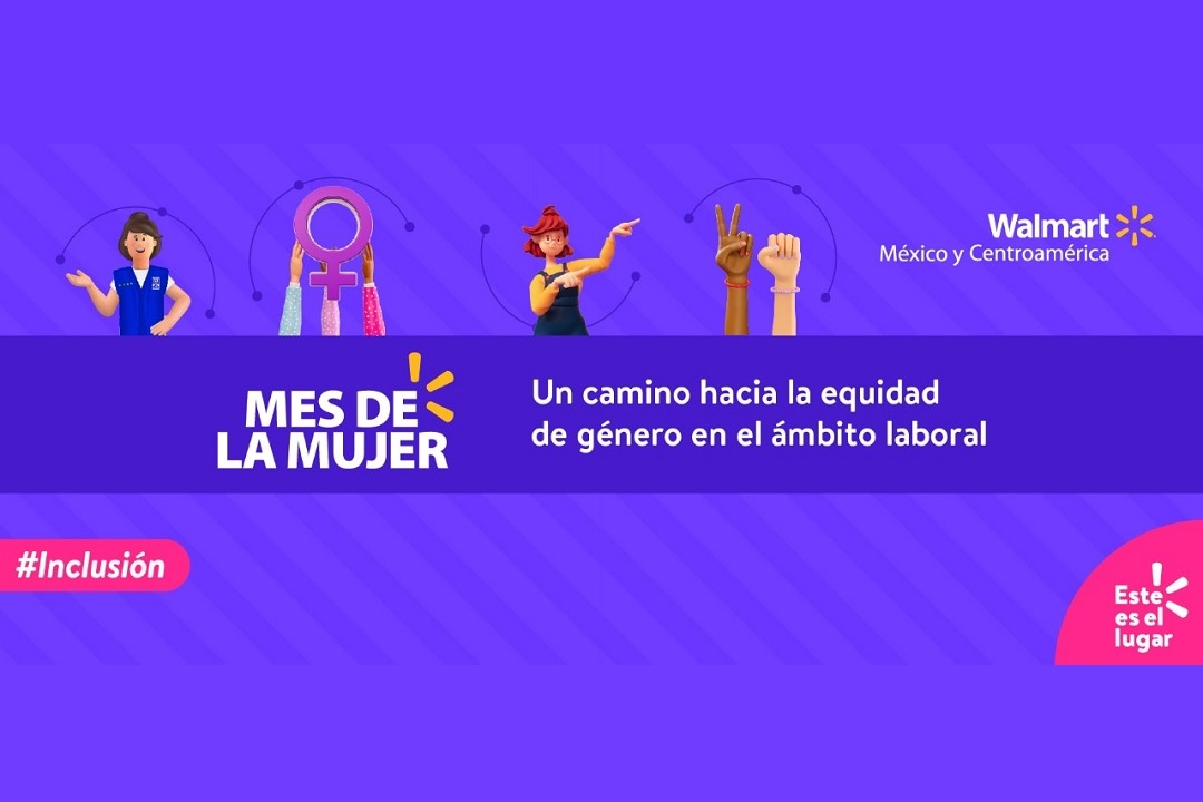 Las mujeres constituyen el 55 por ciento de la fuerza laboral en Walmart de México. (Cortesía)