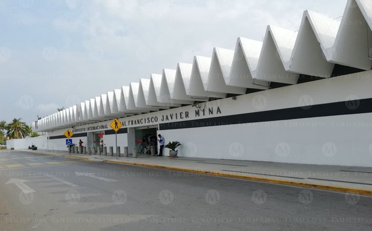 Aeropuerto Internacional “Francisco Javier Mina” de Tampico. (Yazmín Sánchez)
