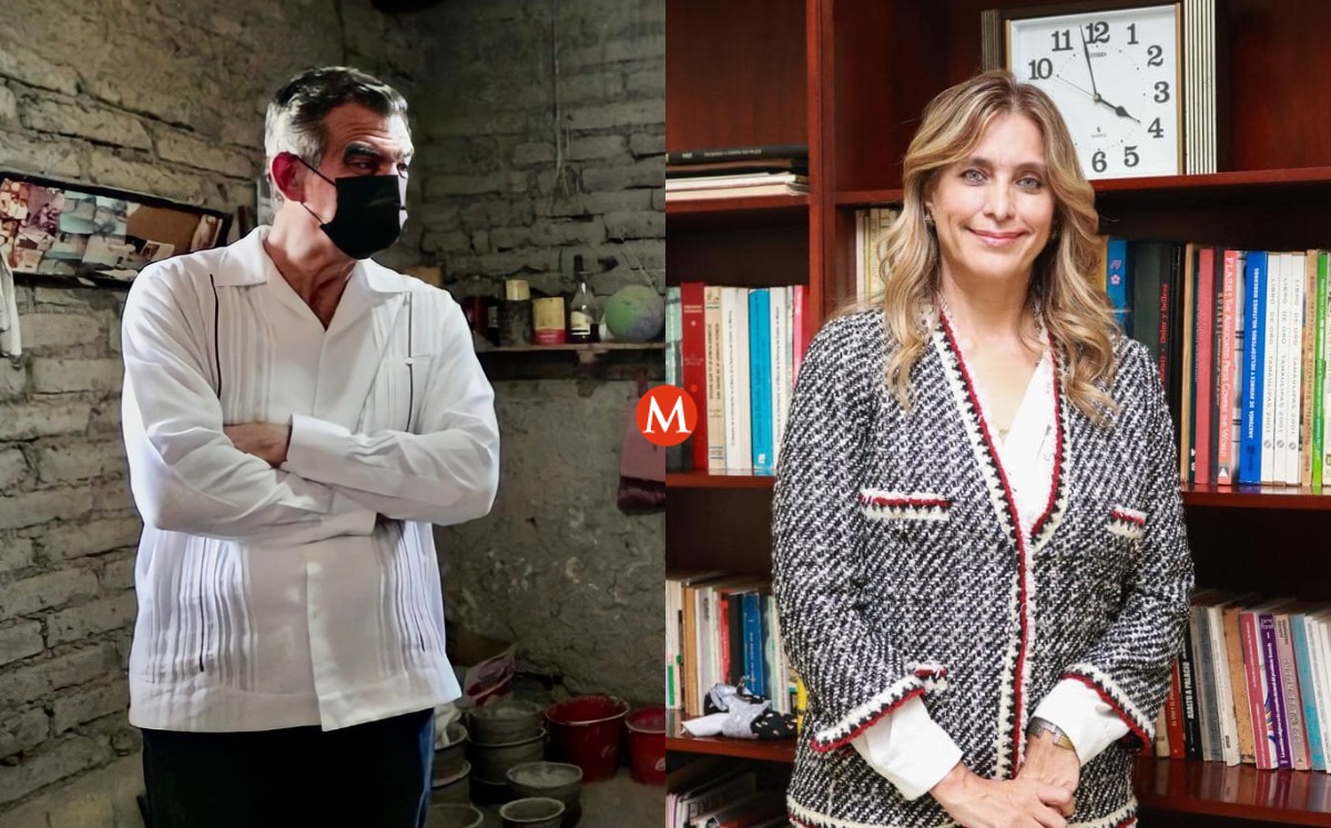 Américo Villarreal y Maki Ortiz, aspirantes a la candidatura de Morena en Tamaulipas. (Especial)