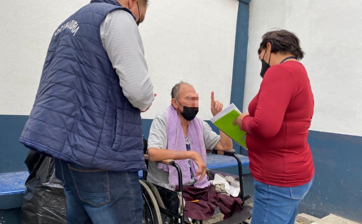 Autoridades municipales informaron que estará bajo resguardo del DIF mientras se logra localizar a familiares. (Especial)