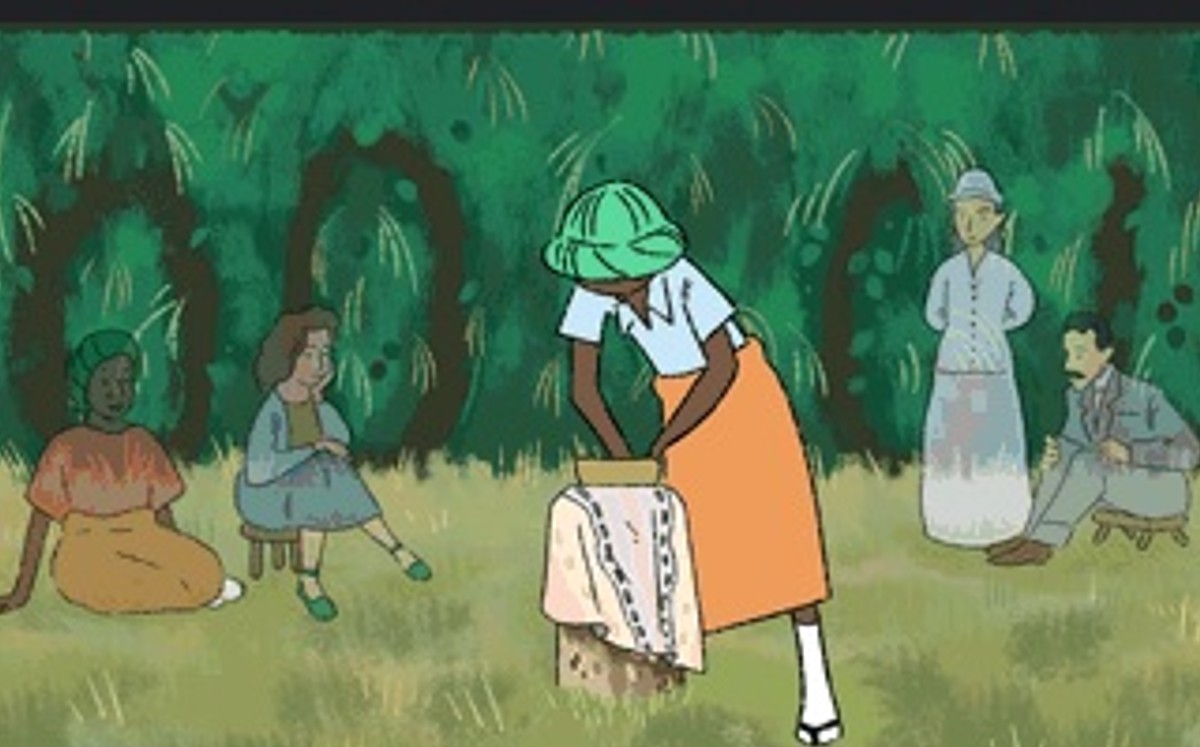 Te contamos quién fue la artista a la que Google recuerda hoy (Captura de pantalla).