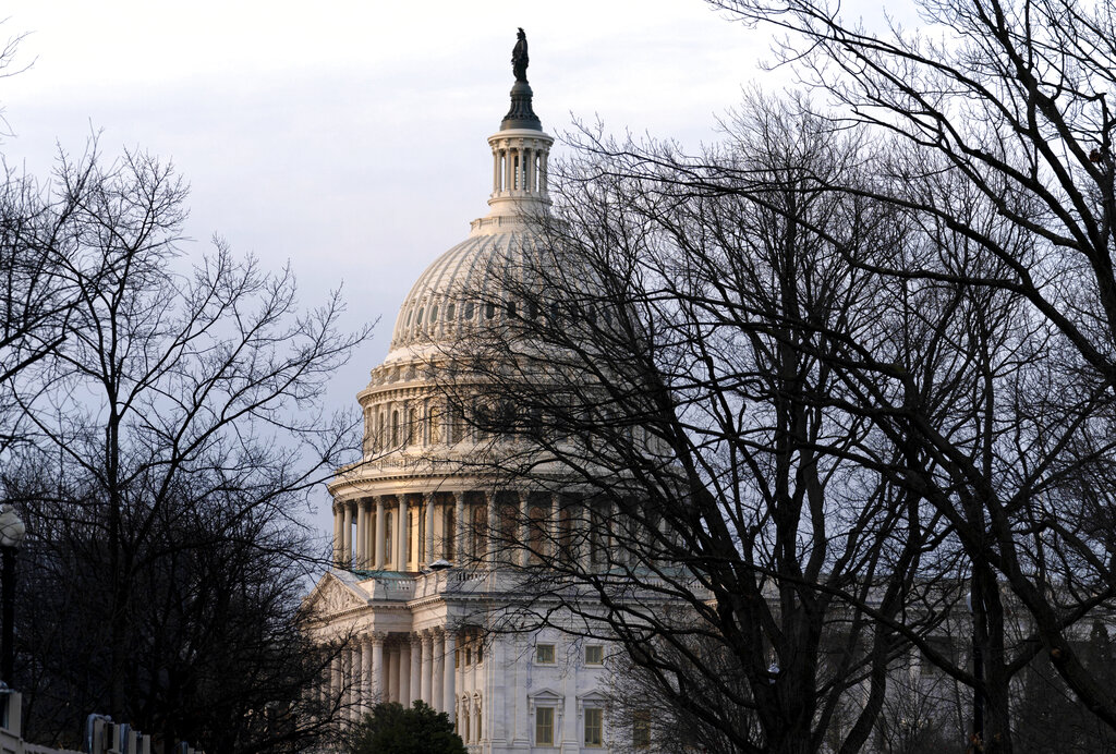 El Capitolio, sede del Congreso de Estados Unidos. (AP)