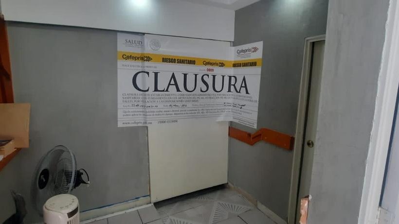 El establecimiento se clausuró total y definitivamente. (Twitter)