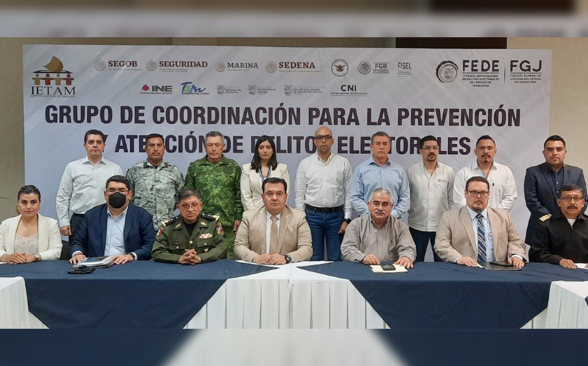 Instalan grupo para atender delitos electorales en Tamaulipas. (Cortesía)