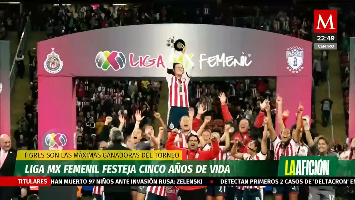 Liga Mx Femenil festeja cinco años de vida
