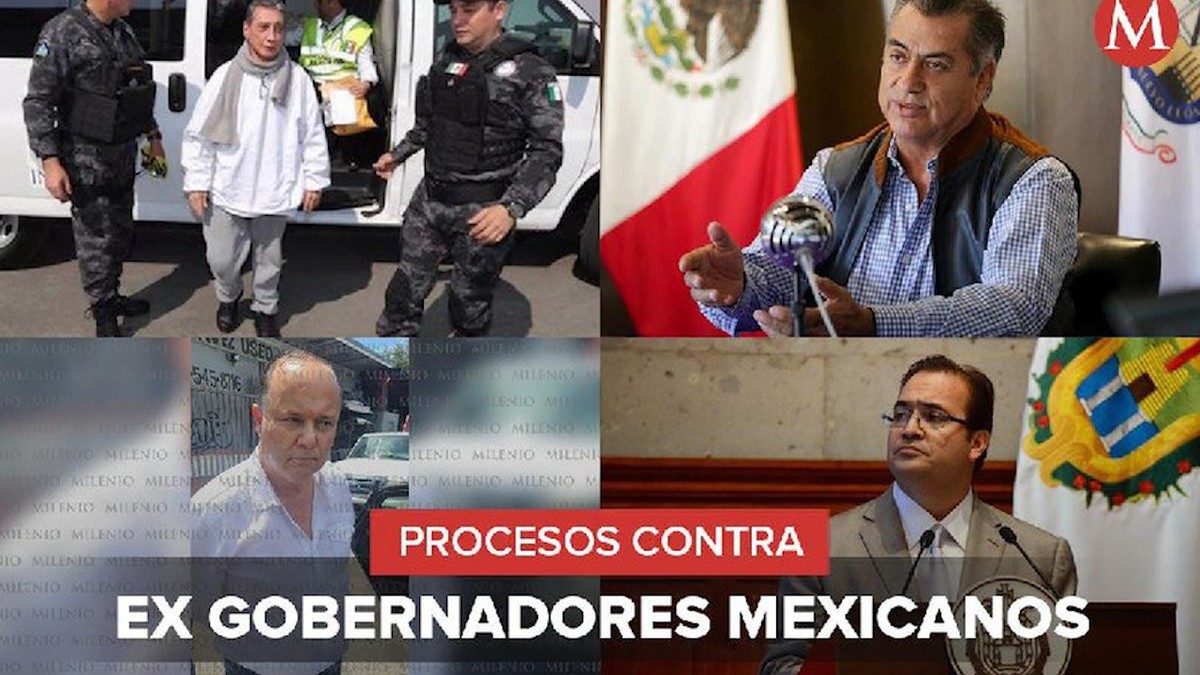 De Mario Villanueva a 'El Bronco', los ex gobernadores de México detenidos