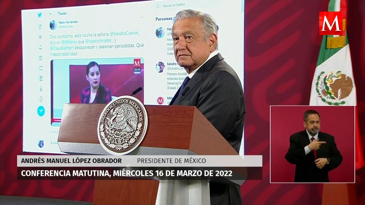 No tengo que ver en suspensión de Sandra Cuevas: AMLO