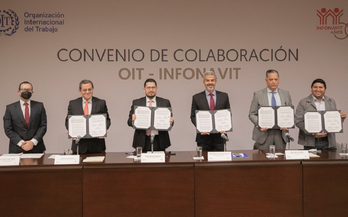 Los representantes de las organizaciones y del instituto firmaron el convenio de colaboración. | Especial