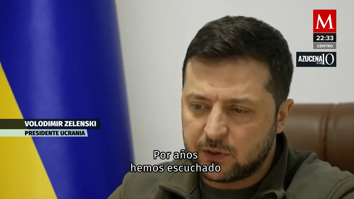 Volodimir Zelenski dará discurso ante el Congreso de EU el miércoles