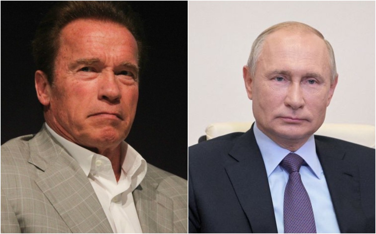 Arnold Schwarzenegger exhorta a Putin a detener ataque en Ucrania (Especial).