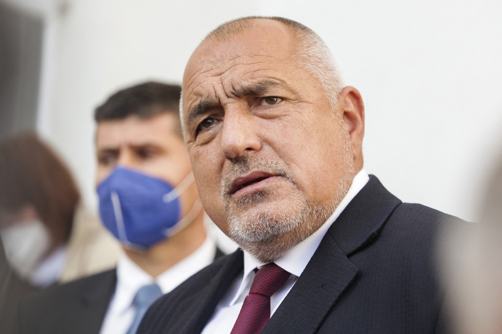 Boiko Borisov, ex primer ministro de Bulgaria de 2009 a 2021. (AFP)