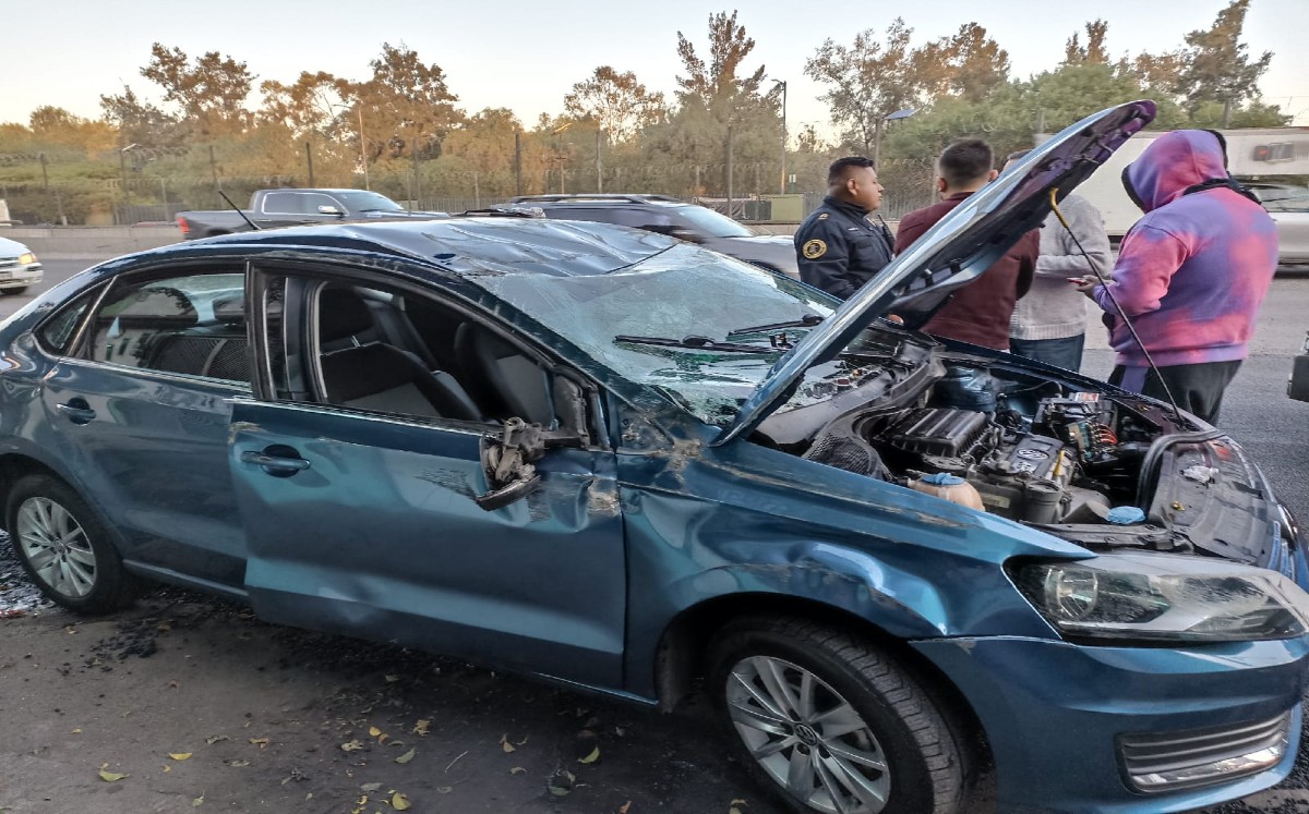 Coladera provoca choque en GAM