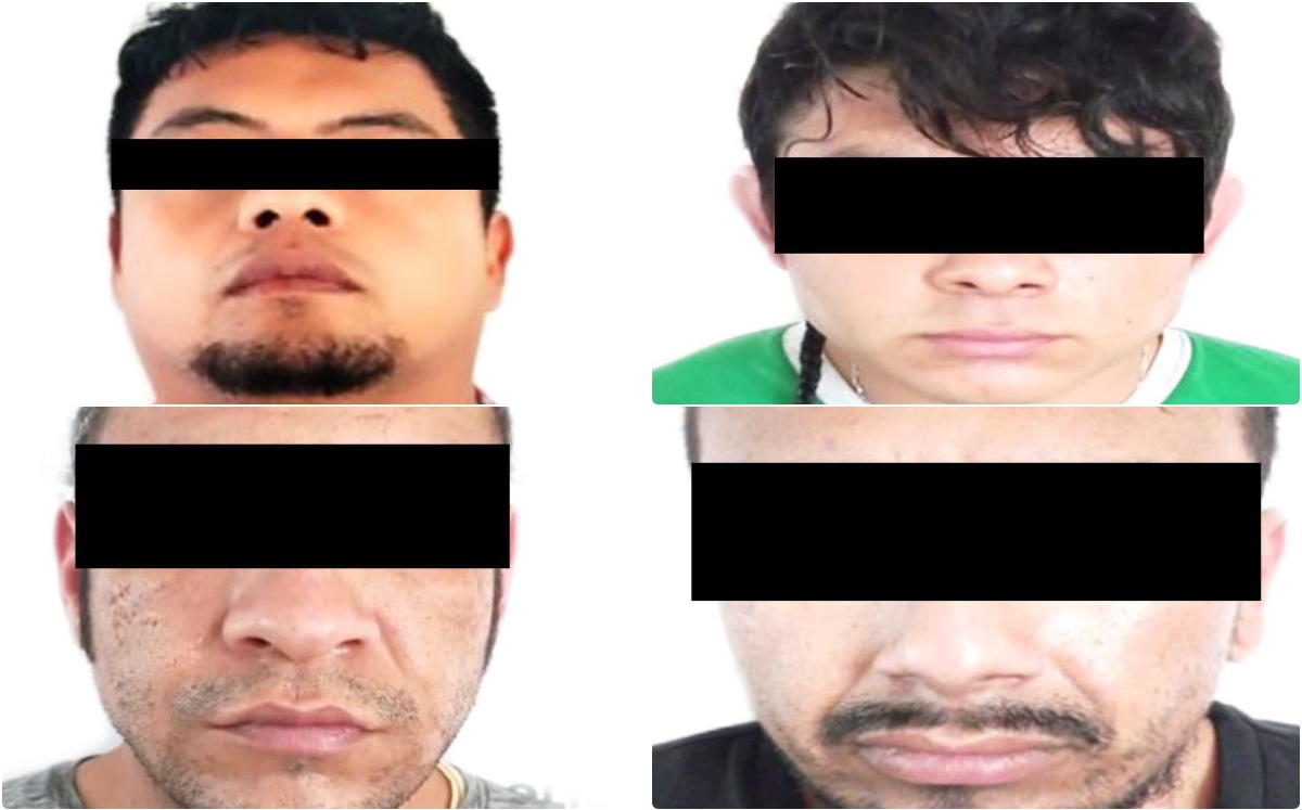 Detenidos presuntos integrantes de Los Zetas. (Especial)