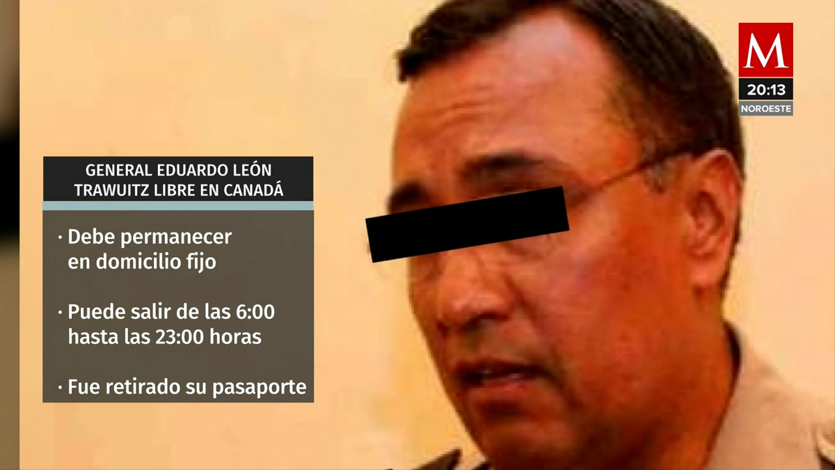 Dan libertad restringida a general mexicano Eduardo León Trauwitz