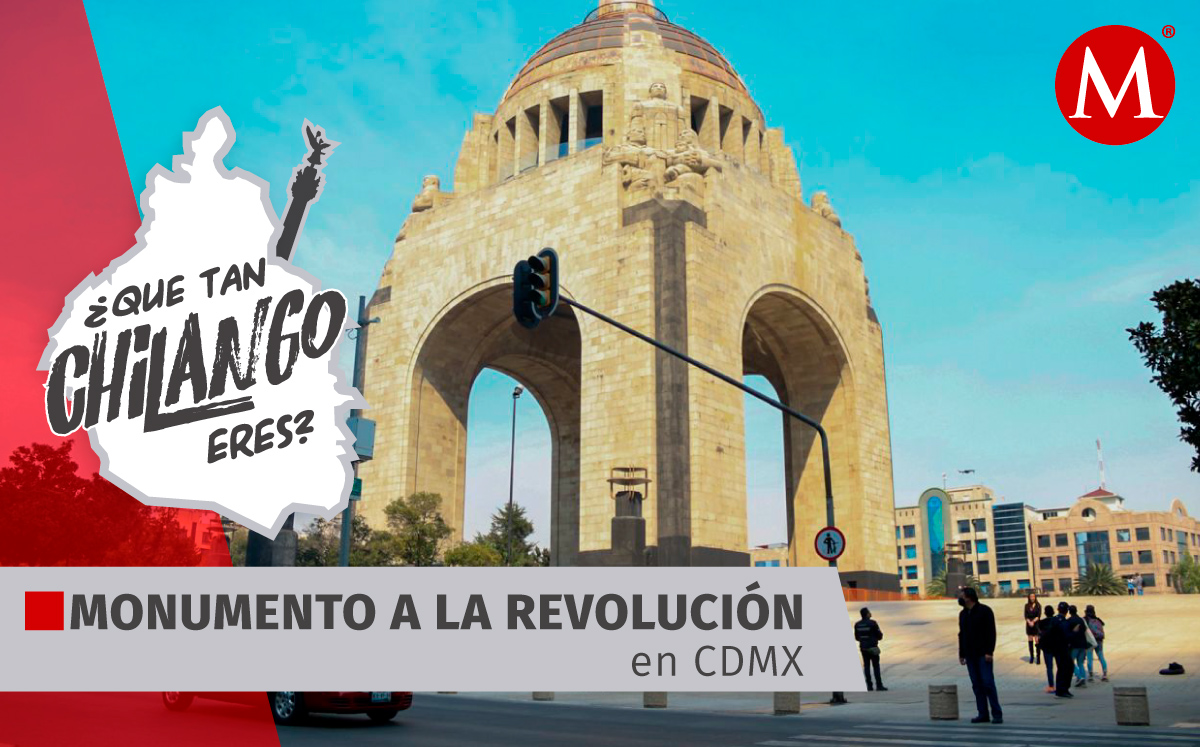 El Monumento a la Revolución está ubicado en la colonia Tabacalera. | Foto: Cuartoscuro Diseño: Margarita Salmorán