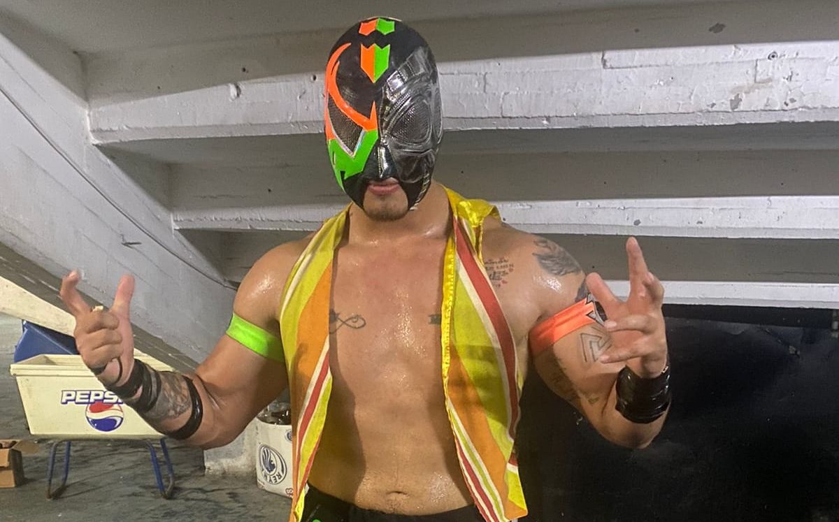 Muere luchador Black Warrior Jr. a los 24 años de edad (Twitter @Warrior_jr_)