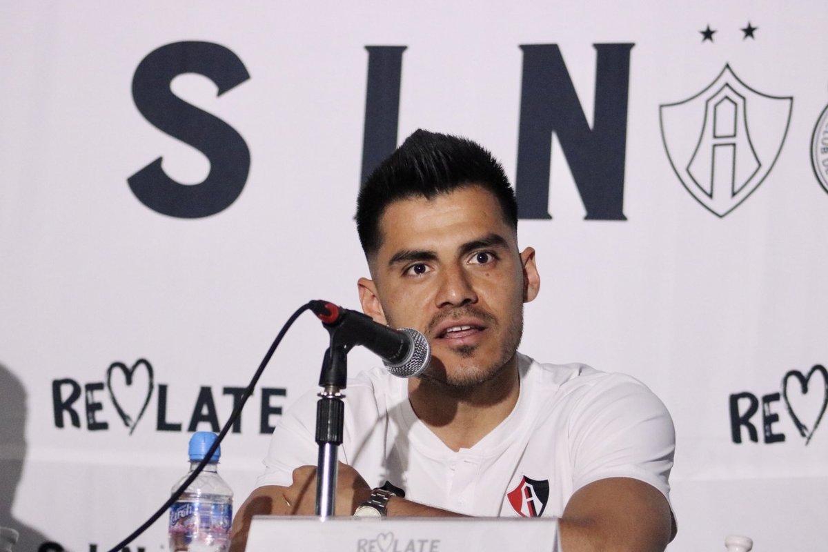 Aldo Rocha durante Día de Medios previo al Atlas vs Chivas (Cortesía)