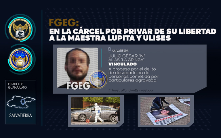 'La gringa' podría recibir varios años en prisión por la desaparición de la 'maestra Lupita' / Foto: Especial