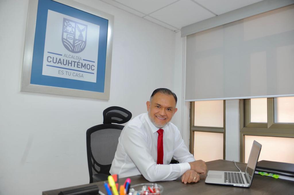 José Medina, encargado del gobierno en la alcaldía Cuauhtémoc. (Especial)