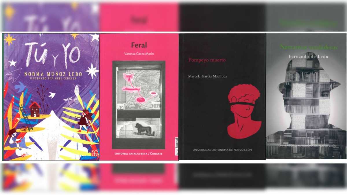 Libros. Novelas, ensayo y relato infantil en la UANLeer el sábado y domingo. Foto: Especial