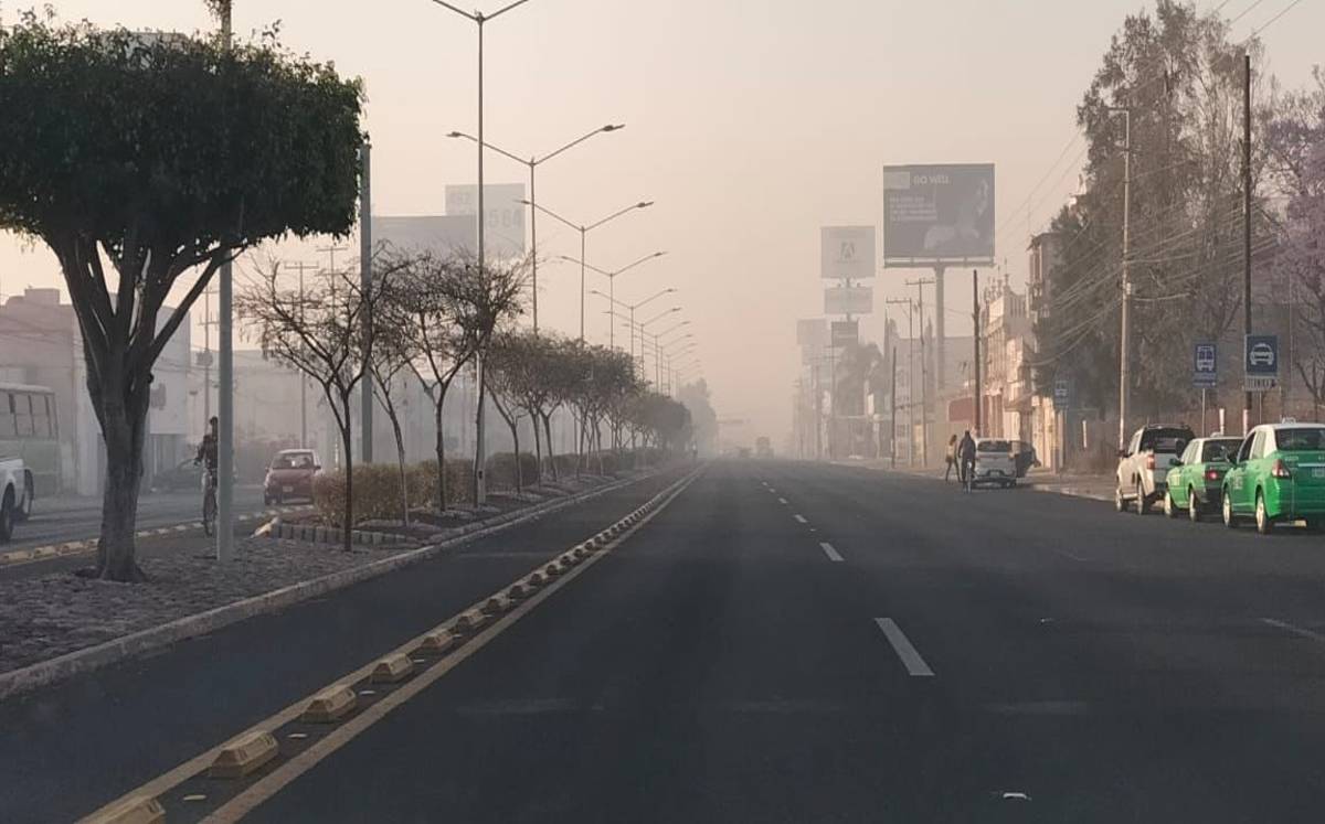 Mala calidad del aire en Celaya.-