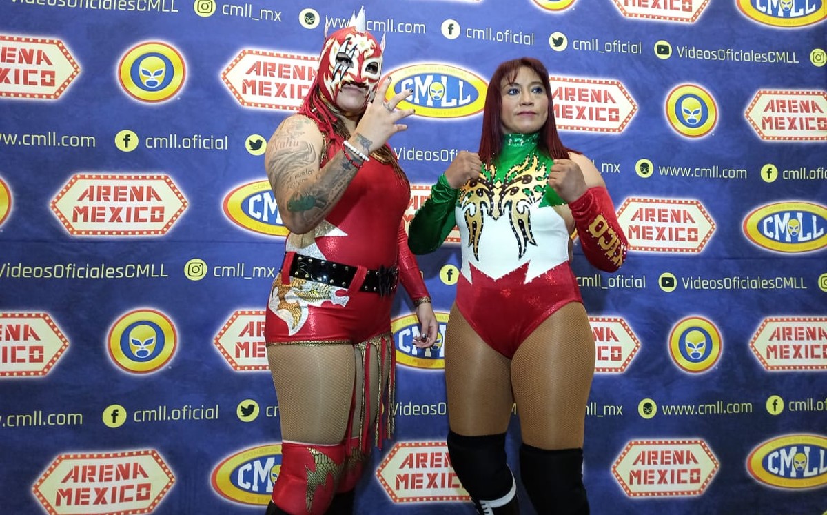 Marcela y Metálica, a mantener máscara y cabellera (Cortesía: CMLL)