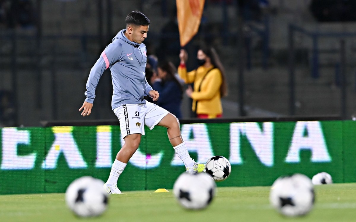 Marco García es dado de alta y regresará a los entrenamientos con Pumas (Imago7)