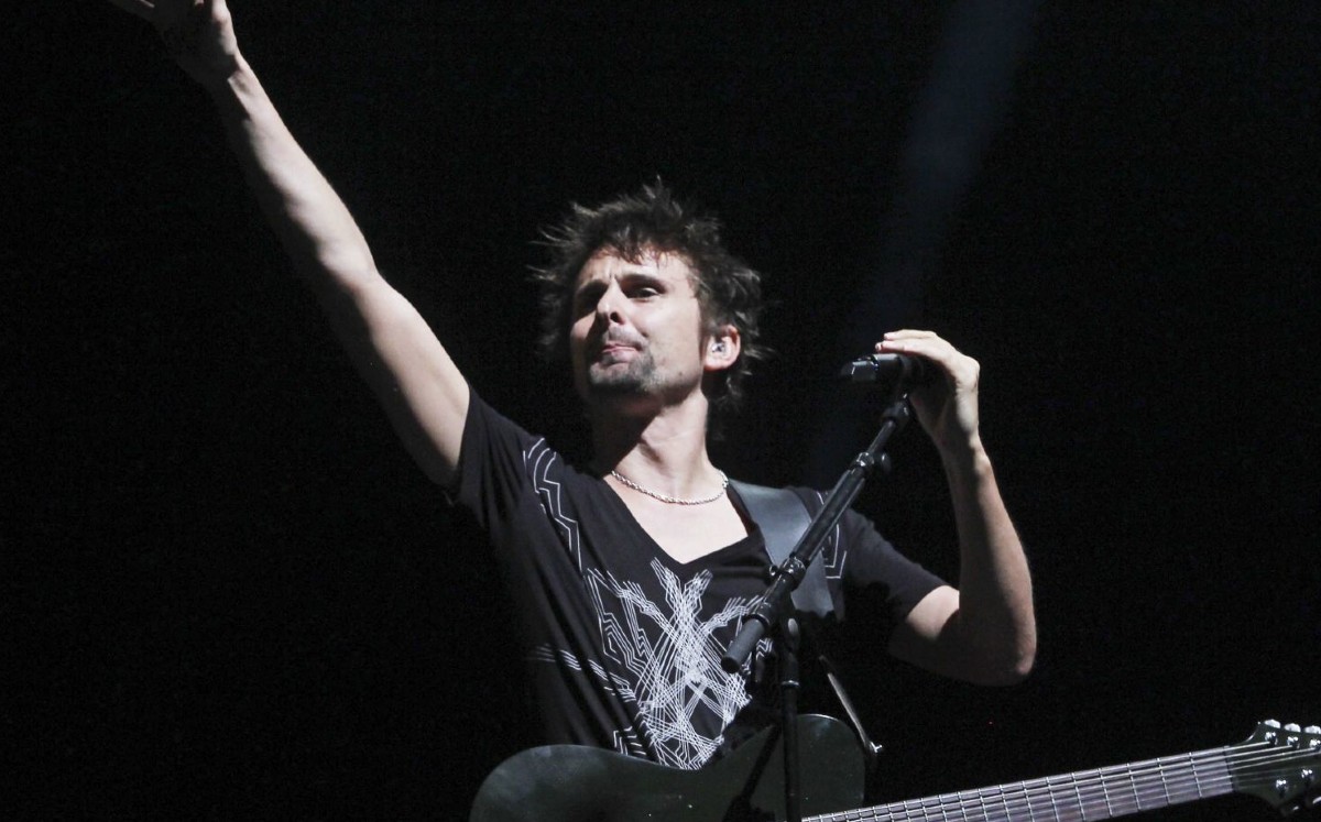 Matt Bellamy, vocalista de la banda. (Cuartoscuro)