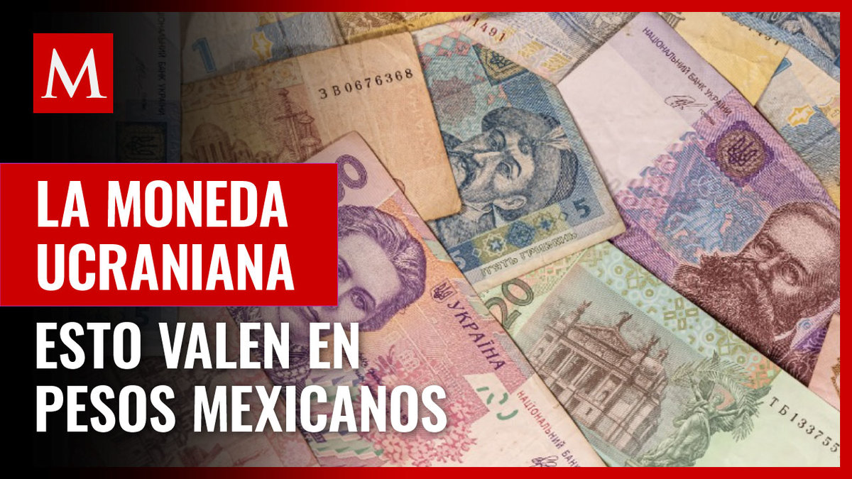 Cómo son los billetes y monedas de Ucrania y cuánto valen en pesos