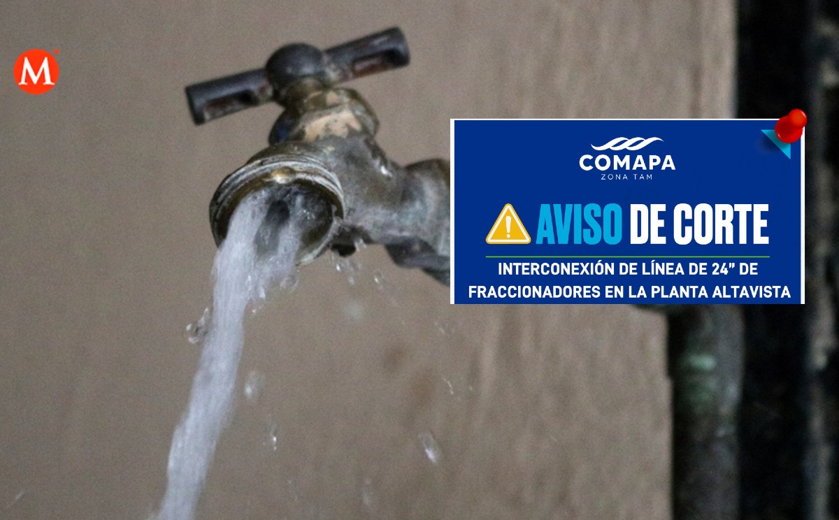Corte de agua Tampico