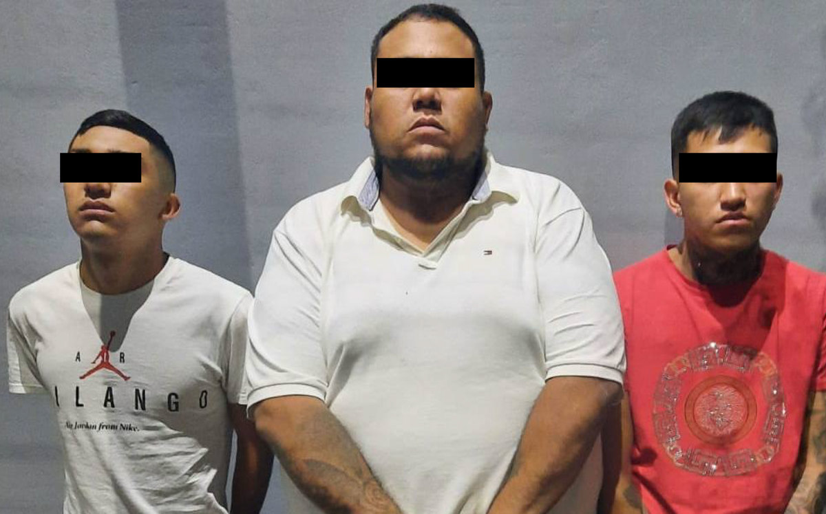 Detienen a dos presuntos integrantes de la célula de El Daza de La Unión Tepito