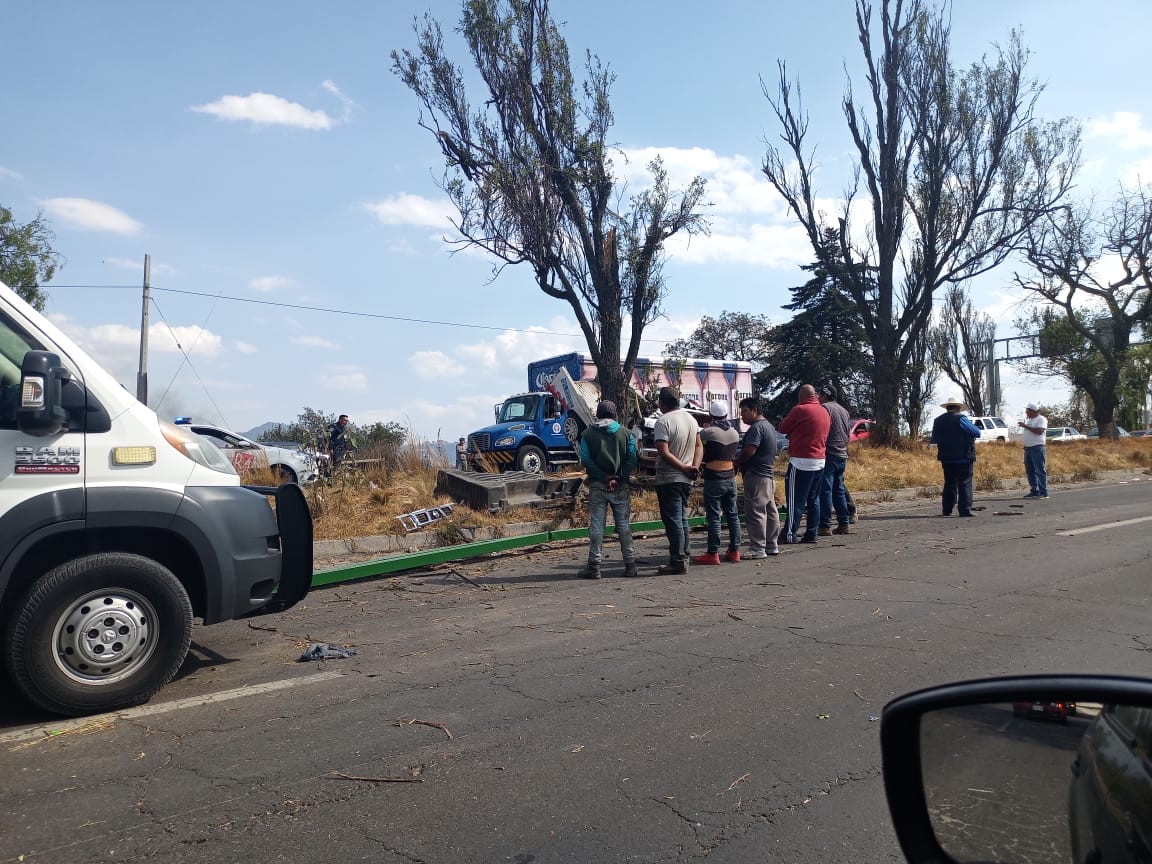 El sitio fue acordonado más tarde por personal de seguridad.