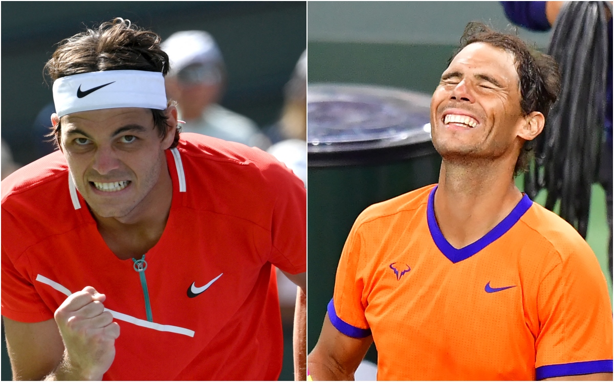 Rafael Nadal y Taylor Fritz se enfrentarán en la final de Indian Wells (Reuters / AFP)