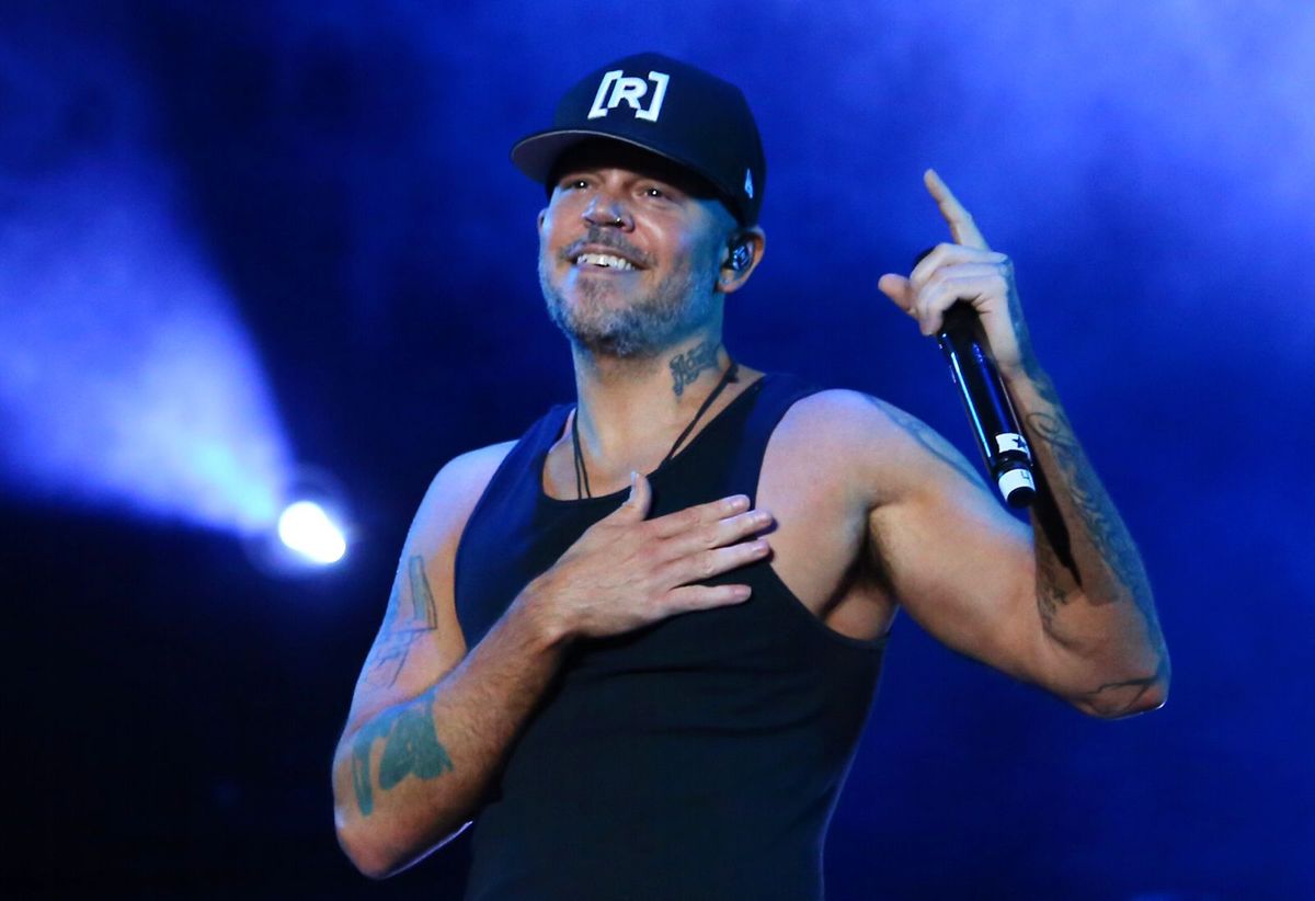 Residente en el Vive Latino (Ariel Ojeda).