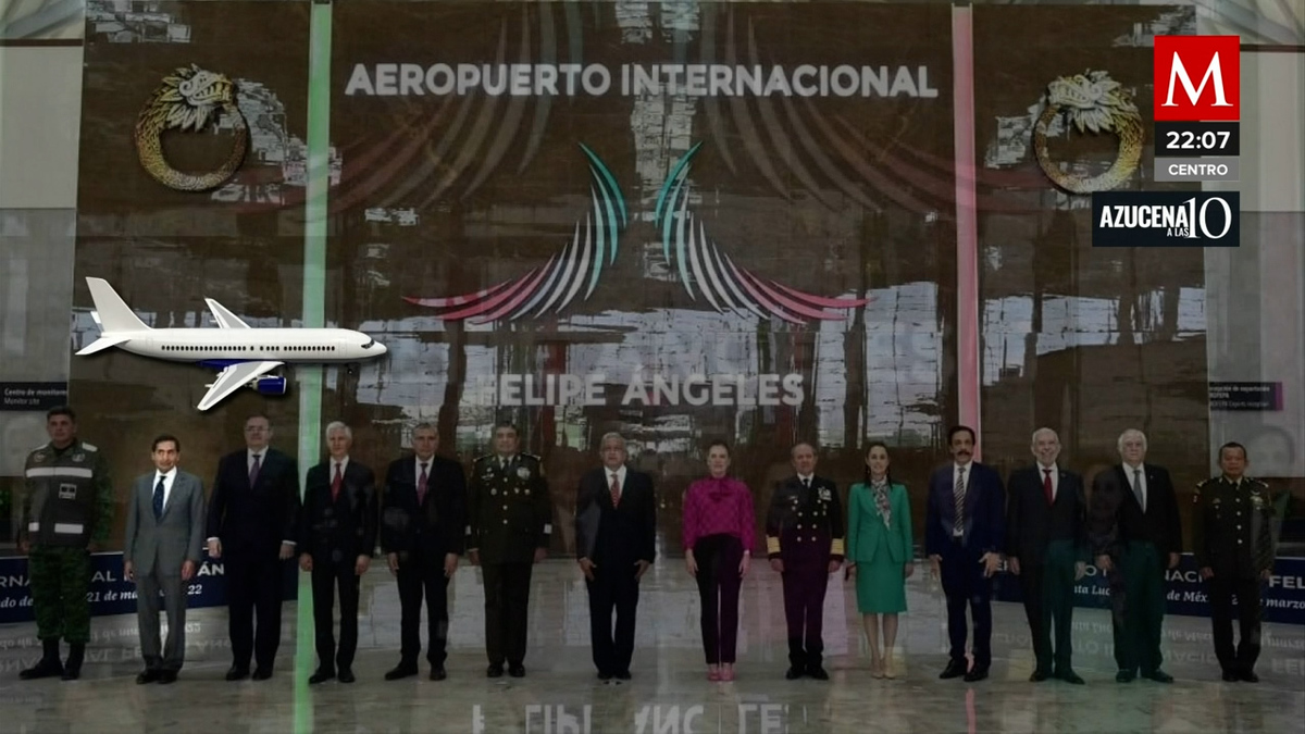 AMLO inaugura su primera obra emblemática: El AIFA