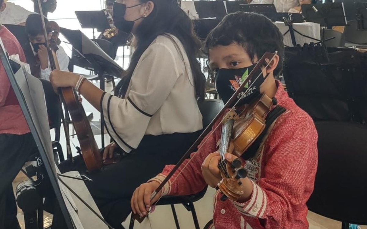 Desde 1989 fue creada la orquesta sinfónica de Santa Cruz Tlaxcala | Especial