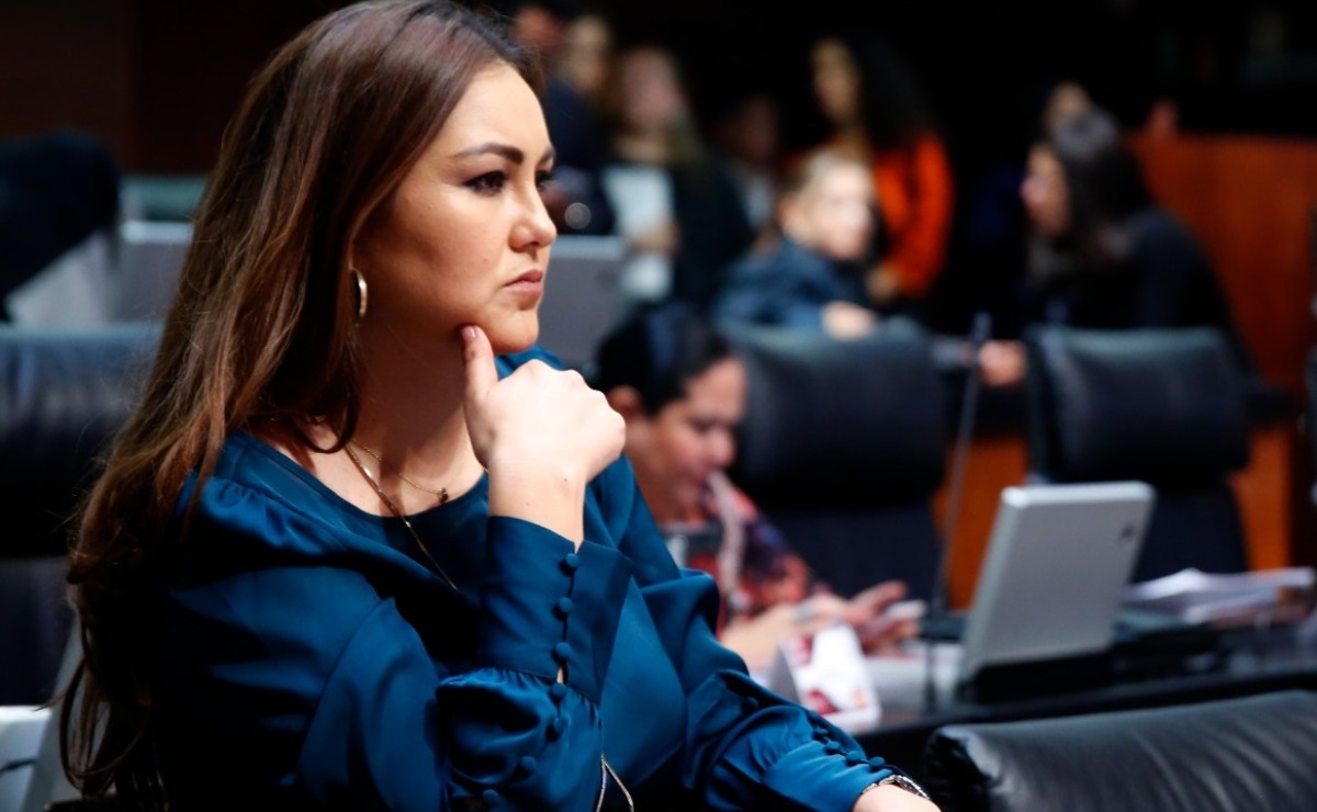 Geovanna Bañuelos, coordinadora del PT en el Senado. | Foto: Twitter de Geovanna Bañuelos